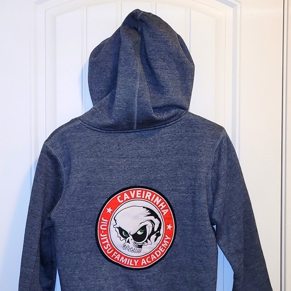 Caveirinha Jiu-Jitsu Family Academy Zip Up Hoodie - Picture 4 of 6